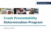 Crash Preventability Program Details - FMCSA · 2020-05-04 · request as a draft and upload the PAR at a later date, or follow the instructions to fax your PAR to FMCSA. 4. While