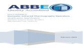 Qualification Recognition Number: 601/2687/5 ABBE ... · This is the ABBE Qualification Specification for the ABBE Level 3 Certificate in Domestic Infrared Thermography Operators.