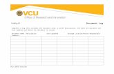 Virginia Commonwealth University › human_research › toolkit_doc… · Web viewComplete a log that includes the document name, a brief description, the date the document was last