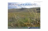 Overview of Rangelands RANGELANDS · as cacti, that grow in warm desert regions. Origin The “origin” of a rangeland plant is the area where it developed and evolved. Knowing the