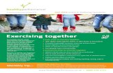 Exercising together - Healthy Performance · Exercising together The holiday season is fast approaching and therefore is an ... Monthly Tip... 5 easy ways to exercise together Take
