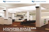 LOCKING SYSTEMS FOR FURNITURE - Lowe & Fletcher · Wooden Office Furniture. Our range is designed to meet the needs of Wooden Office Furniture manufacturers, from those seeking a