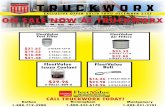 EXCLUSIVE OFFER VALID THRU DECEMBER 31ST ON SALE NOW … · EXCLUSIVE OFFER VALID THRU DECEMBER 31ST ON SALE NOW AT TRUCKWORX CALL TRUCKWORX TODAY! Offers valid thru December 31st,