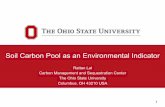 Soil Carbon Pool as an Environmental Indicator · Carbon Management and Sequestration Center Soil Carbon Pool as an Environmental Indicator Rattan Lal Carbon Management and Sequestration