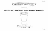 INSTALLATION INSTRUCTIONS › rr-kit-install-manuals › W217602595.pdf · PROPER SLEEVE POSITIONING CORRECT INCORRECT INCORRECT TOP PLATE - FLANGE NUTS THREADED STUDS AIR FITTING