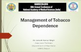 Management of Tobacco Dependencenams-india.in › downloads › CME-NAMSCON2016...Dr. Lokesh Kumar Singh Associate Professor. Department of Psychiatry. AIIMS, Raipur “Difficult to