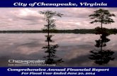 Comprehensive Annual Financial Report - Chesapeake, Virginia · November 25, 2014 To the Citizens of Chesapeake, Virginia: The Comprehensive Annual Financial Report of the City of