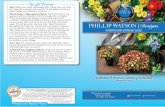 PHILLIP WATSON Designs - Roberta's Garden's · SunPatiens® Tropical Lightning Collection Impatiens spp. tyOUR Annual and Trical Plants We aren't happy if you aren't happy. If you