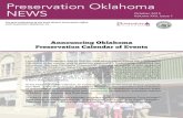 Preservation Oklahoma NEWS › shpo › pok › POKOct2015.pdf · a companion piece to the ordinance, HSA is working with the City Planning Department to produce Shaw-nee Downtown