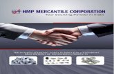HMP MERCANTILE CORPORATION › images › Brochure - HMP... · but who don't want to set up an international procurement office abroad, may well employ HMP Mercantile Corporation