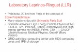 Laboratory Leprince-Ringuet (LLR) - IHEPindico.ihep.ac.cn › event › 4287 › contribution › 30 › ... · - Particle transportation • Mokka's detector data driven model is