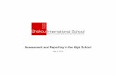 Assessment Practice Change - parents · 2017-12-22 · Why Changeour Assessment Practice √ Clarity - one grading scale for all HS students √ Recommendation from parents, students