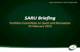 SARU Briefing - Amazon Web Servicespmg-assets.s3-website-eu-west-1.amazonaws.com/docs/... · The SARU constitution places the responsibility on administrators to adopt and enact “measures