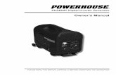 PH2400Pi Owner's Manual - English Rev. 2016-10-24 Final ...€¦ · – If you are using the generator at high altitude or in extreme temperatures, see Environmental Impacts on Generator