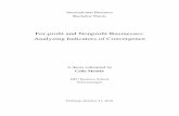 For-proﬁt and Nonproﬁt Businesses: Analyzing Indicators of … · 2018-11-26 · Bachelor Thesis For-proﬁt and Nonproﬁt Businesses: Analyzing Indicators of Convergence A thesis