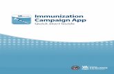 Immunization Campaign App - VA Mobile | VA Mobile · Additional Training Materials for the Immunization Campaign App: More resources, such as a User Manual, Slideshow and FAQs, can