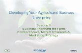 Developing Your Agricultural Business Enterprise...See workshop: Intro to Google AdWords For a primer on SEO: The Beginners Guide to SEO . Website Web Analytics can measure: • Number