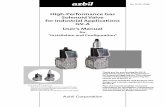 High-Performance Gas Solenoid Valve for Industrial Applications … · 2020-07-02 · High-Performance Gas Solenoid Valve for Industrial Applications. This manual contains information