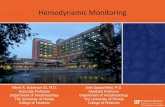 Hemodynamic Monitoring · 2019-08-09 · Intra-arterial Blood Pressure Indications • Beat-to-beat monitoring • Expected rapid changes in hemodynamic stability • Induced hypotension,