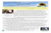 House of Hesed Summer 2009 Newsletter · 2019-07-30 · House of Hesed—House of Hesed———Summer 2009Summer 2009Summer 2009 2222 House of Hesed Family News Update Spring has