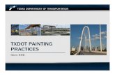 TXDOT PAINTING PRACTICES - ftp.dot.state.tx.usftp.dot.state.tx.us/pub/txdot-info/brg/texas-steel/120117/painting.pdfFooter Text Date Steel Coatings Specifications DMS-8100, Structural
