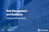 Risk Management and Resilience - Seattle€¦ · Date (xx/xx/xxxx) Department Name Seattle Public Utilities Page Number 5 Risk Management Evolution Traditional • React to events