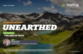 LEAPFROG WORKS UNEARTHED - Seequent · 2019-07-22 · Unearthed. For those who haven’t seen Unearthed before, it is a special report designed to bring you innovative thinking and
