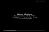 User Guide - BAMR · 2019-05-16 · The Elcometer 456 IPC gauge is factory calibrated to ensure accurate measurement on blast profiled, ferrous (steel) substrates. The gauge has been