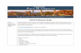 COVID-19 Resource Guide › uploads › COVID-19 Resource Guide.pdf · Updated Recommendations - 3/20/2020 Effective close of business Friday, March 20, all restaurants in Arizona