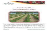 Strawberry IPM Weed Management Guide · 2020-04-21 · Strawberry IPM Weed Management Guide . Page 3 Agriculture, Aquaculture and Fisheries . Introduction . Weed control is one of