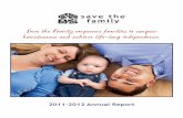 Save the Family empowers families to conquer homelessness ...savethefamily.org › wp-content › uploads › 2013 › 09 › Save...Toni C. Gonzales Virginia Gonzales Dawn and Nicholas