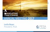 ANNUAL MEETING 2017 - PESA · 2017-04-24 · Proprietary oilfield-only credit information on more than 10,000 companies Oilfield Business Intelligence Credit Interchange Division