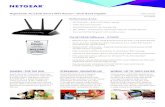 Nighthawk AC2300 Smart WiFi Router—Dual Band …Nighthawk AC2300 Smart WiFi Router—Dual Band Gigabit Data Sheet PAGE 3 OF 6 R7000P Start enjoying your new device faster than ever.