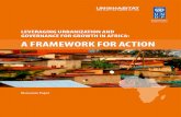 LEVERAGING URBANIZATION AND GOVERNANCE FOR GROWTH … Africa... · 2019-04-10 · 6 Leveraging Urbanization and Governance for Growth in Africa: A Framework for Action 2 Context The