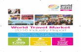 World Travel Market 2016 Industry Report...industry All the latest travel trends World Travel Market 2016 Industry Report Discover key findings from the WTM London Exhibition Floor