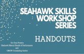 SERIES WORKSHOP SEAHAWK SKILLSWORKSHOP SERIES HANDOUTS Dr. Cora Powers Seahawk Mental Health & Performance and UNCW Counseling Center COMMON UNPRODUCTIVE THOUGHT HABITS Black & White