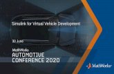 Simulink for Virtual Vehicle Development · your . Virtual Vehicle. Our platform is very . flexible, and we can help you . customize. it for your needs. Out-of-the-box capability.