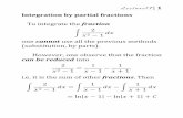 Lecture17 1 Integration by partial fractionspioneer.netserv.chula.ac.th/~ksujin/slide17(ISE).pdf · Lecture17| 1 Integration by partial fractions To integrate the fraction one cannot
