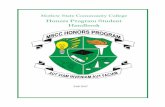 Honors Program Student Handbook · The Honors Program at Motlow State Community College (MSCC) provides an interdisciplinary ... Honors Advantages Students in Honors courses: ...