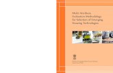 Multi-Attribute Evaluation Methodology for Selection of ... · Evaluation Methodology for Selection of Emerging Housing Technologies Ministry of Housing & Urban Poverty Alleviation