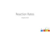 Reaction Rates - Mrs. Isernhagen's Science Page · Factors affecting rxn rate: 1. Temperature: ↑ T = more molecules are moving faster = more likely that the collisions reach E a