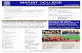 MARIST COLLEGEmaristcollege.ultranet.school.nz/DataStore/Pages... · MARIST COLLEGE Catholic School for Girls, Years 7 to 13 Term 1 - Number 6 Friday 11th March 2016 31 Alberton Avenue,