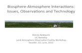 Biosphere)Atmosphere-Interac2ons:- Issues,-Observa2ons-and …€¦ · Some Towers are Not Active, nor Submitting data, circa La Thuile dataset FLUXNET Data Archive Year 1990 1992