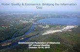 Water Quality & Economics: Bridging the …envirofdok.org/wp-content/uploads/2015/10/Darrell...upgrades if high nitrate levels continue in the years ahead, said Bill Stowe, Water Works’