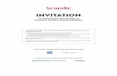 INVITATION - Scandic Hotels · INVITATION TO SUBSCRIBE FOR SHARES IN SCANDIC HOTELS GROUP AB (PUBL) PLEASE NOTE THAT THE SUBSCRIPTION RIGHTS ARE EXPECTED TO HAVE AN ECONOMIC VALUE