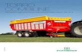 POETTINGER TORRO COMBILINE - Lloyd Ltd · 2019-09-24 · 7 10% more output The driveline is designed for high outputs. TORRO loader wagons are designed for tractors of up to 300 hp.