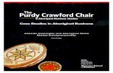 Case Studies in Aboriginal Business Cases... · The Purdy Crawford Chair in Aboriginal Business Studies was established at Cape Breton University in 2010 in response to Aboriginal