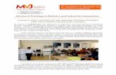 Advanced Training on Robotics and Industrial Automation · 2020-03-18 · Training on VOICE CONTROLLED AND GESTURE CONTROLLED ROBOT, under CoE in Robotics and Industrial Automation