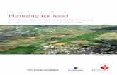 Planning for food - University of Melbourne Faculty of ... · A regional food system is a geographically-defined social, environmental and economic cluster that connects food production,