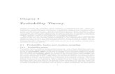 Probability Theory - Leiden Universityliacs.leidenuniv.nl/~csnaco/CSA/material/Probability.pdf · 2 CHAPTER 2. PROBABILITY THEORY results as well. For instance, we might be interested